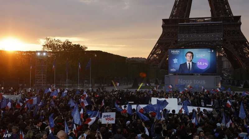 زعماء ودول يهنئون ماكرون لإعادة انتخابه رئيسا لفرنسا