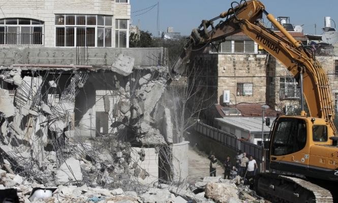 الاحتلال الإسرائيلي يجبر عائلة أبو غنام على هدم منزلها شرق القدس