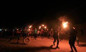 الاحتلال يطلق النار وقنابل الغاز صوب المشاركين في فعاليات الإرباك الليلي شرقي غزة وخانيونس