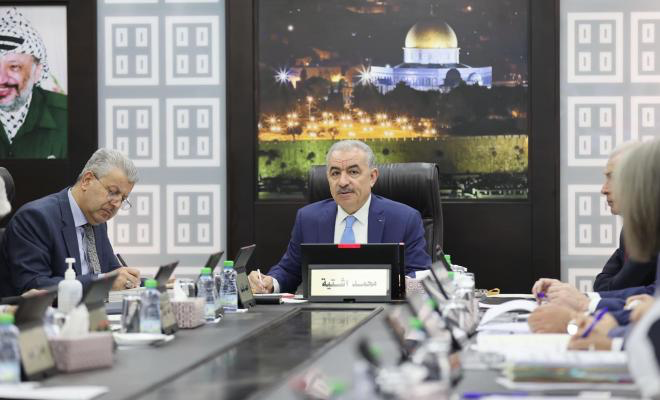 الحكومة الفلسطينية تعقد جلسة خاصة مساء اليوم